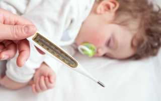 Что делать если у ребенка во сне поднялась высокая температура